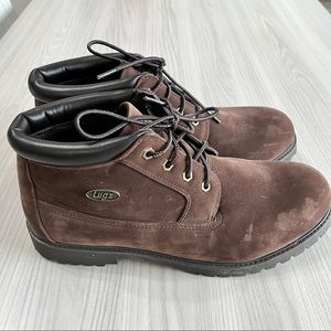 Lugz Huddle Steel Toe Work Boot Size 10.5